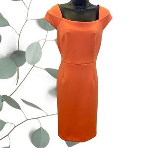 Calvin Klein Vibrant Coral Dress